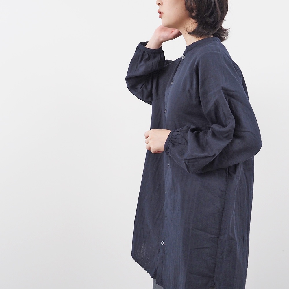 NARU(ナル) ダブルガーゼ ロングシャツカーデ 665812