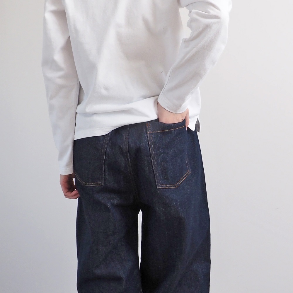 NARU(ナル) 12ozムラデニム ラウンドパンツ 6668101