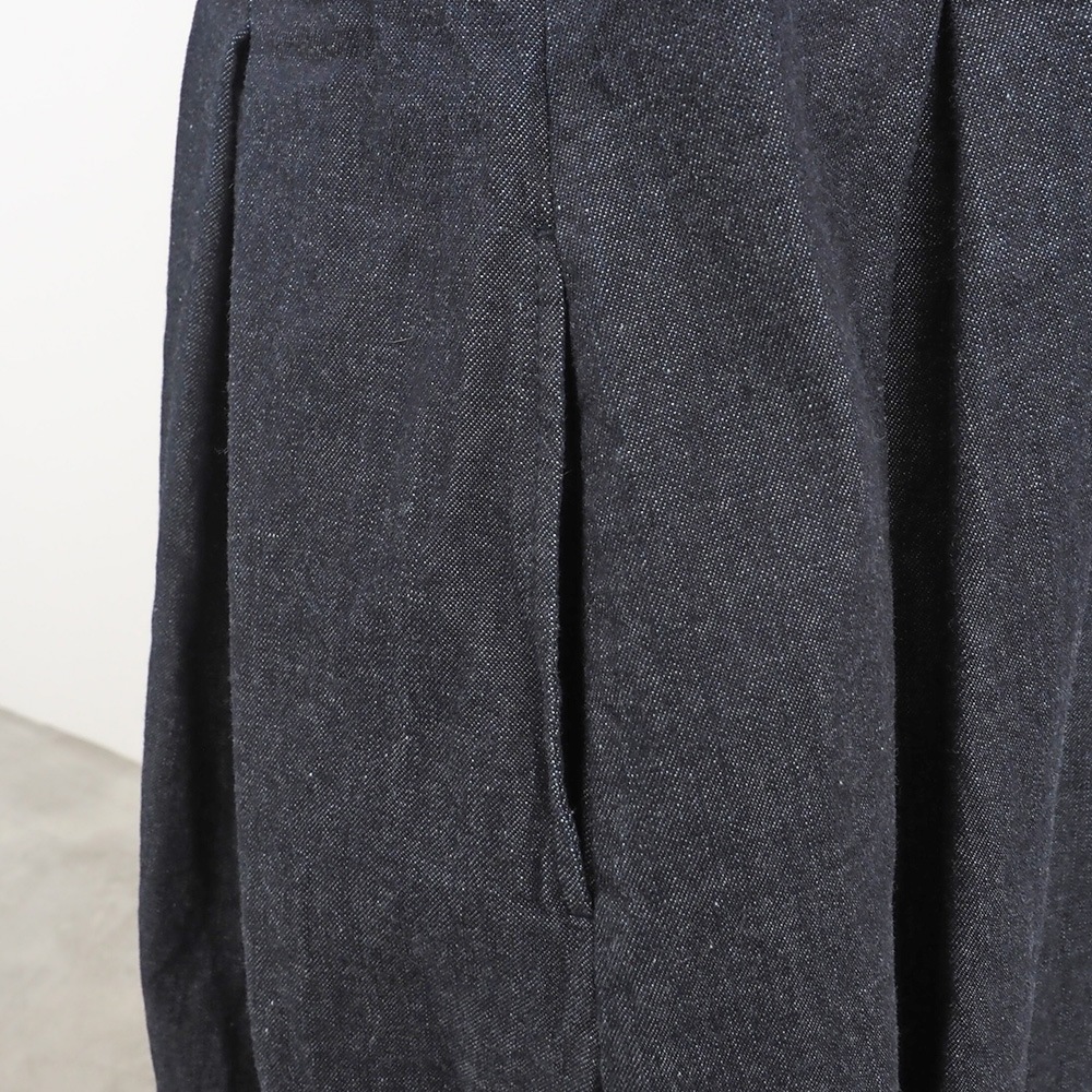 【あさこさんコラボ】【予約】NARU(ナル) ムラデニムジャンパースカート 6S-ask-8D