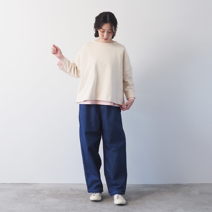 NARU(ナル) 30/10セントラル裏毛 ワイドPO 656011