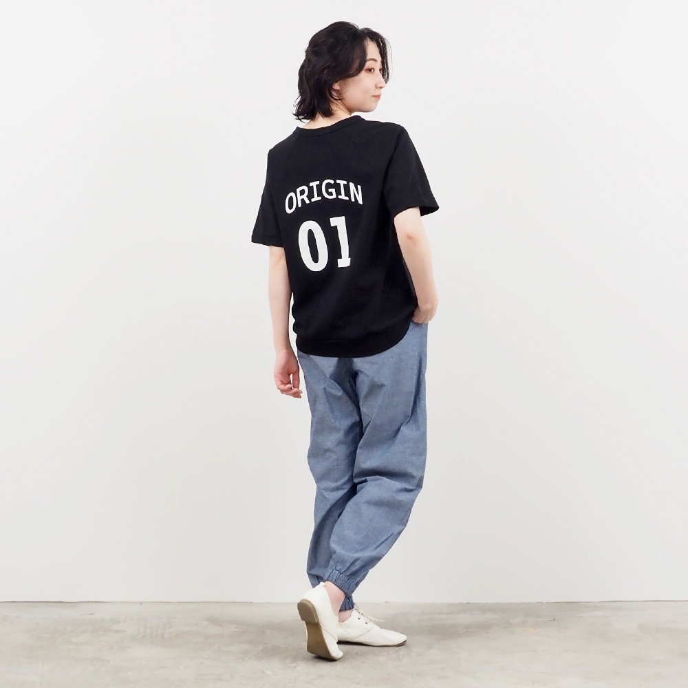 NARU(ナル) アーミーコットン度詰天竺 ORIGIN01プリントT「Origin -オリジン-」 662021
