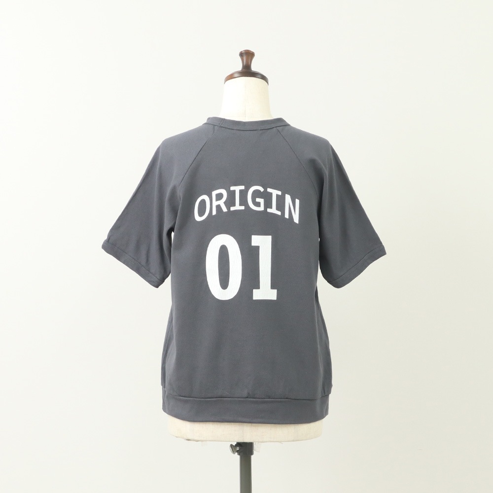NARU(ナル) アーミーコットン度詰天竺 ORIGIN01プリントT「Origin -オリジン-」 662021
