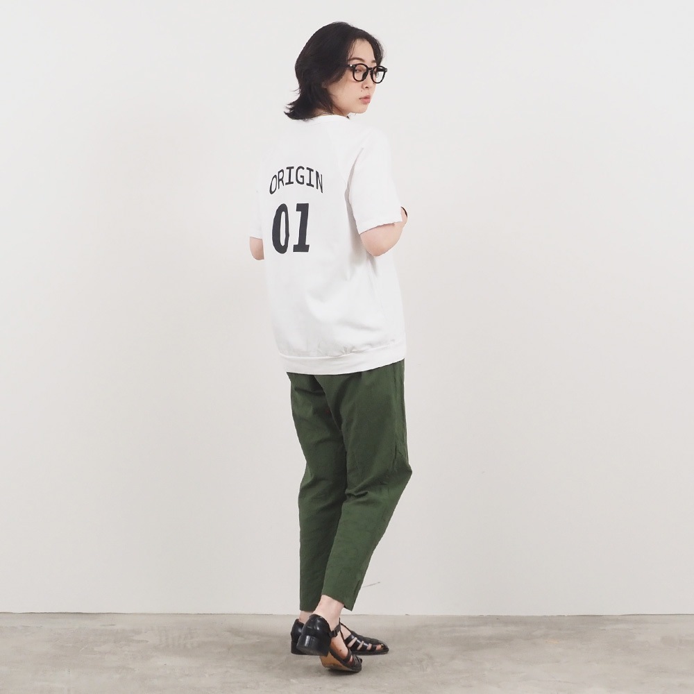 NARU(ナル) アーミーコットン度詰天竺 ORIGIN01プリントT「Origin -オリジン-」 662021