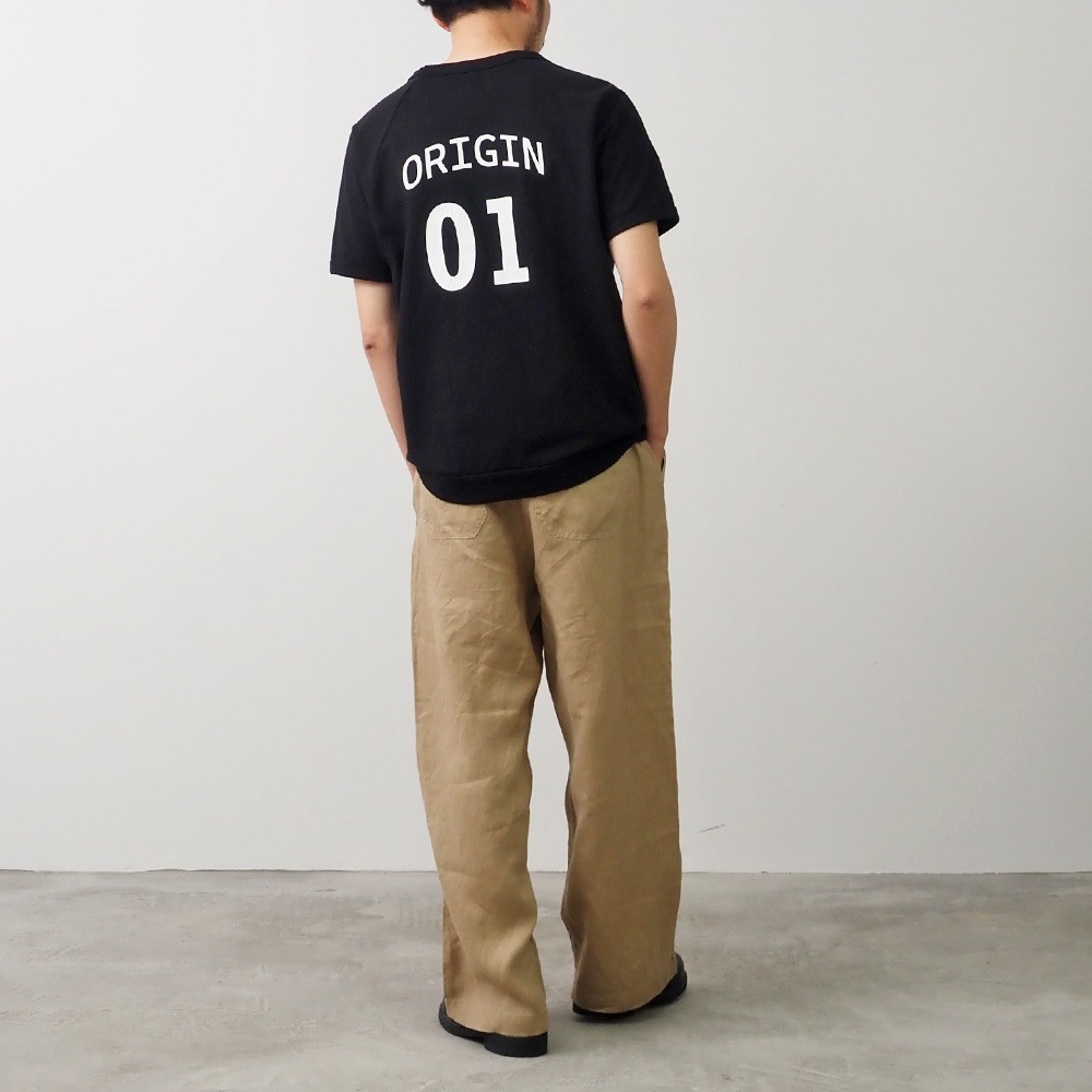 NARU(ナル) アーミーコットン度詰天竺 ORIGIN01プリントT「Origin -オリジン-」 662021
