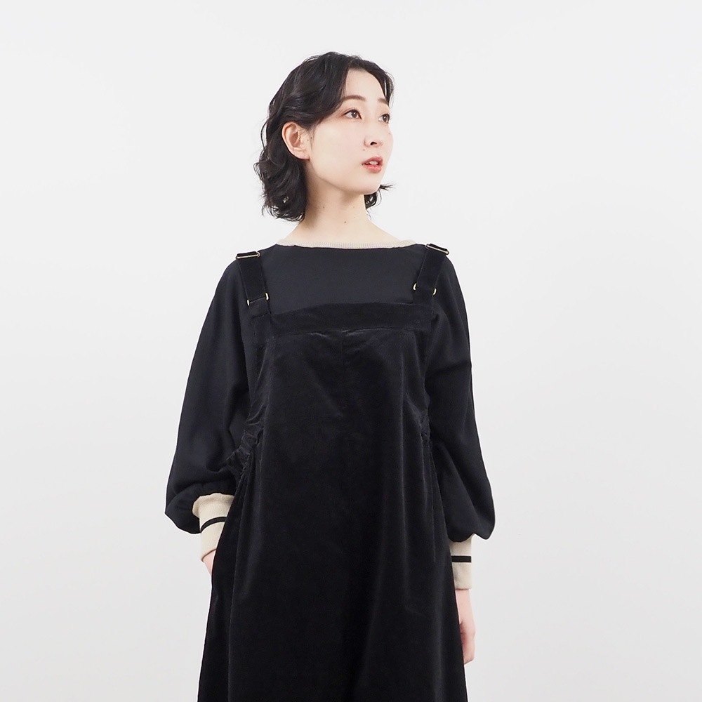 NARU(ナル) オルセンコールサイドギャザージャンスカ(2WAY) 659810