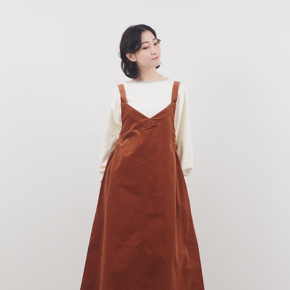 NARU(ナル) オルセンコールサイドギャザージャンスカ(2WAY) 659810