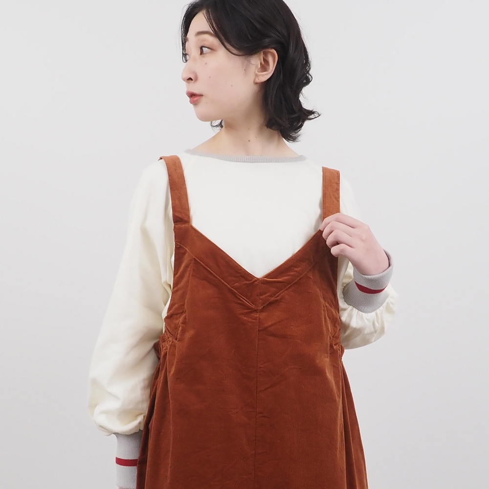 NARU(ナル) オルセンコールサイドギャザージャンスカ(2WAY) 659810