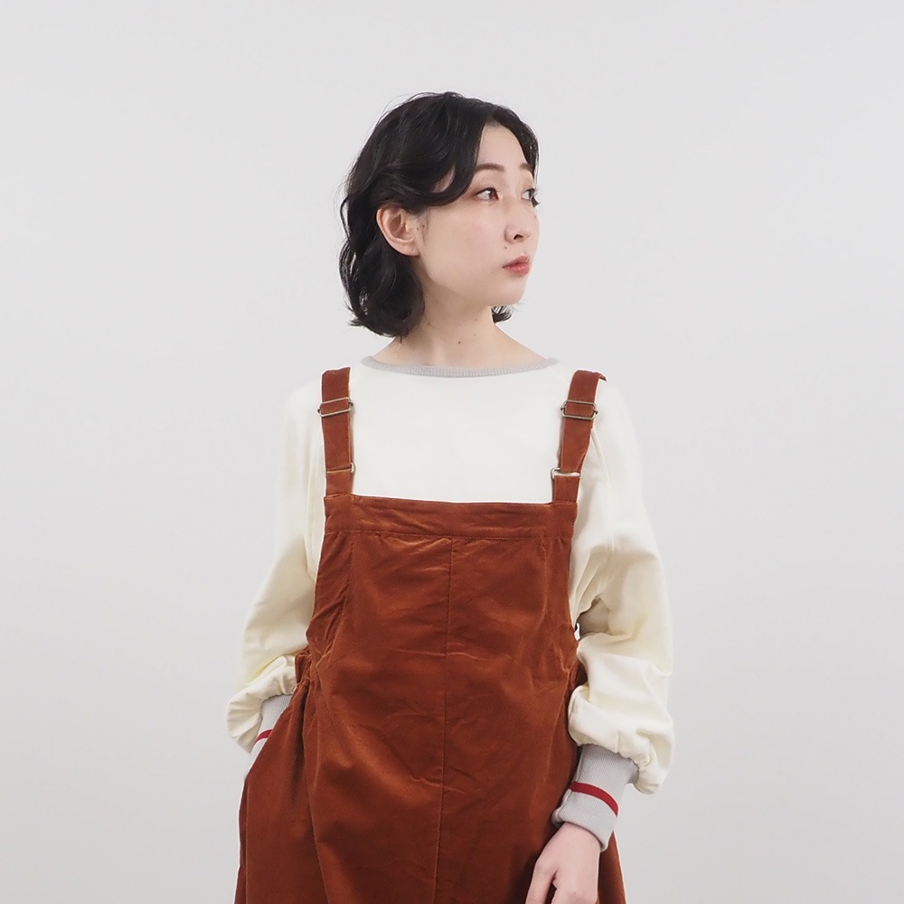 NARU(ナル) オルセンコールサイドギャザージャンスカ(2WAY) 659810