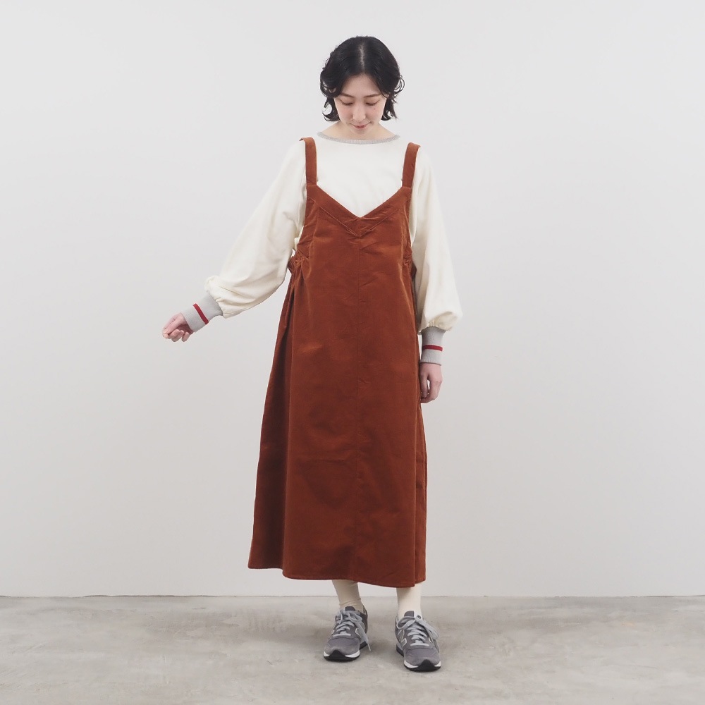 NARU(ナル) オルセンコールサイドギャザージャンスカ(2WAY) 659810