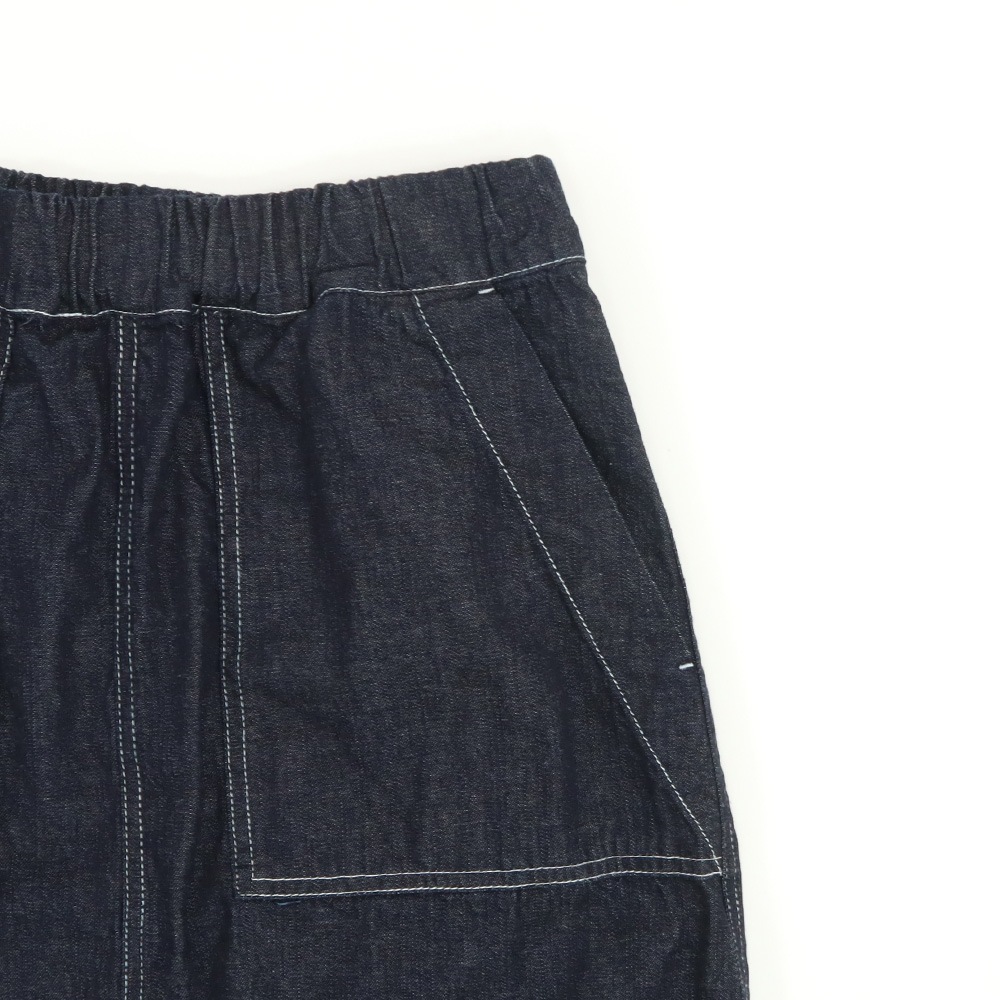 NARU(ナル) 8ozムラデニム ベイカースカート 663811