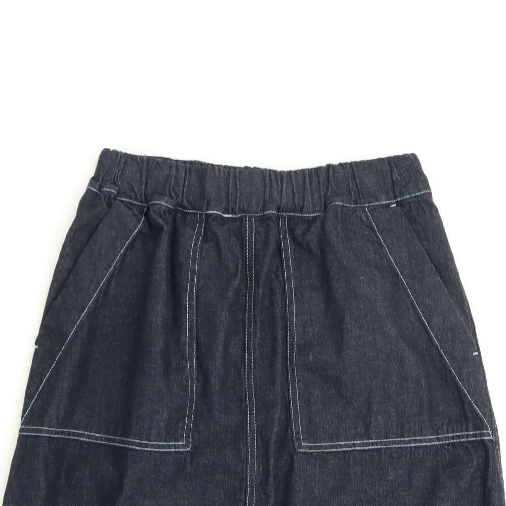 NARU(ナル) 8ozムラデニム ベイカースカート 663811