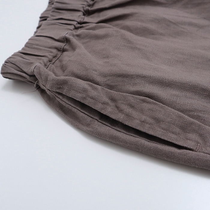 NARU(ナル) 40フレンチリネン コージーパンツ 649873BE