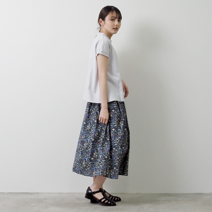NARU(ナル) 60ローンフラワープリント スカート 655916 | all_items