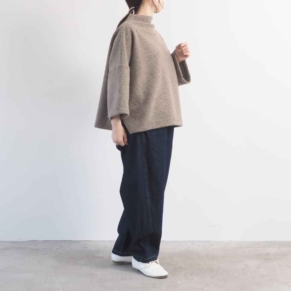 NARU(ナル) トラベルウールプレミアハイネックPO 650242BD