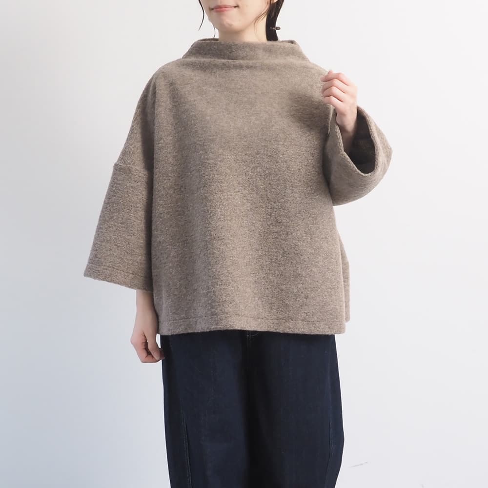 NARU(ナル) トラベルウールプレミアハイネックPO 650242BD