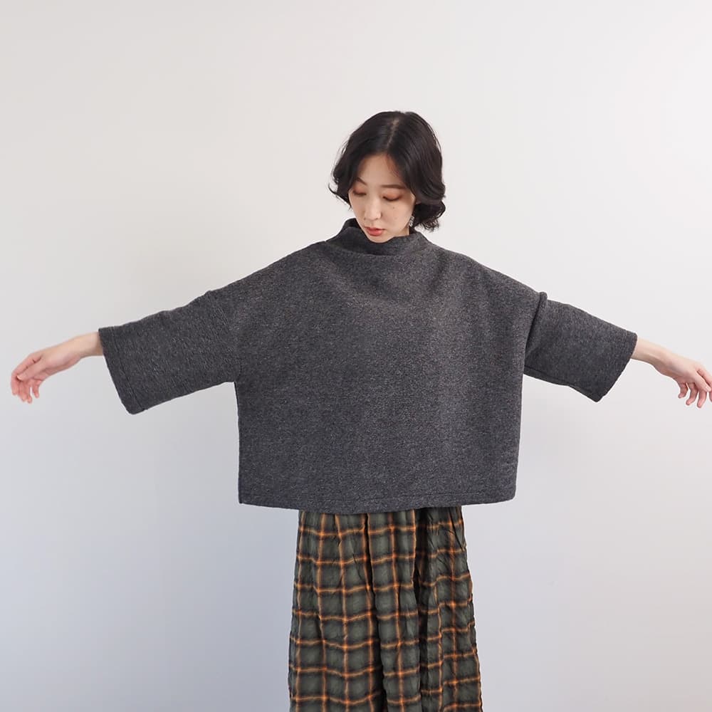 NARU(ナル) トラベルウールプレミアハイネックPO 650242BD