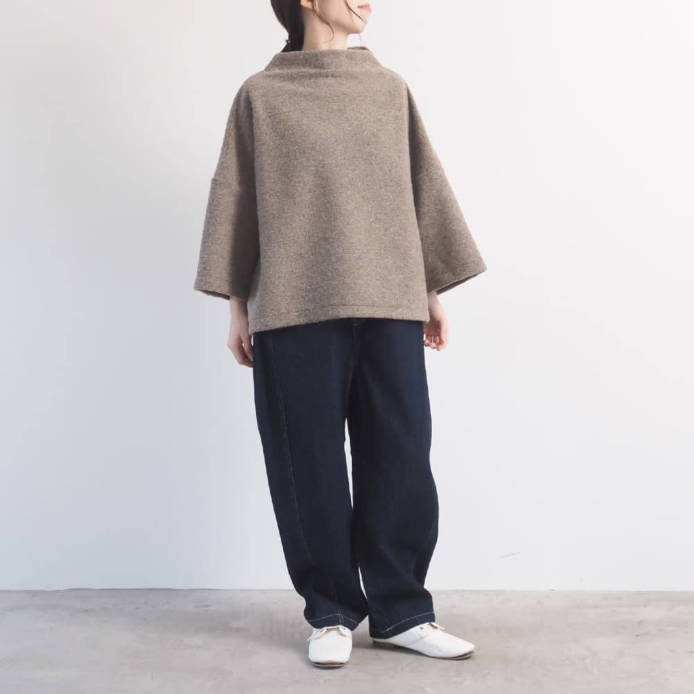 NARU(ナル) トラベルウールプレミアハイネックPO 650242BD