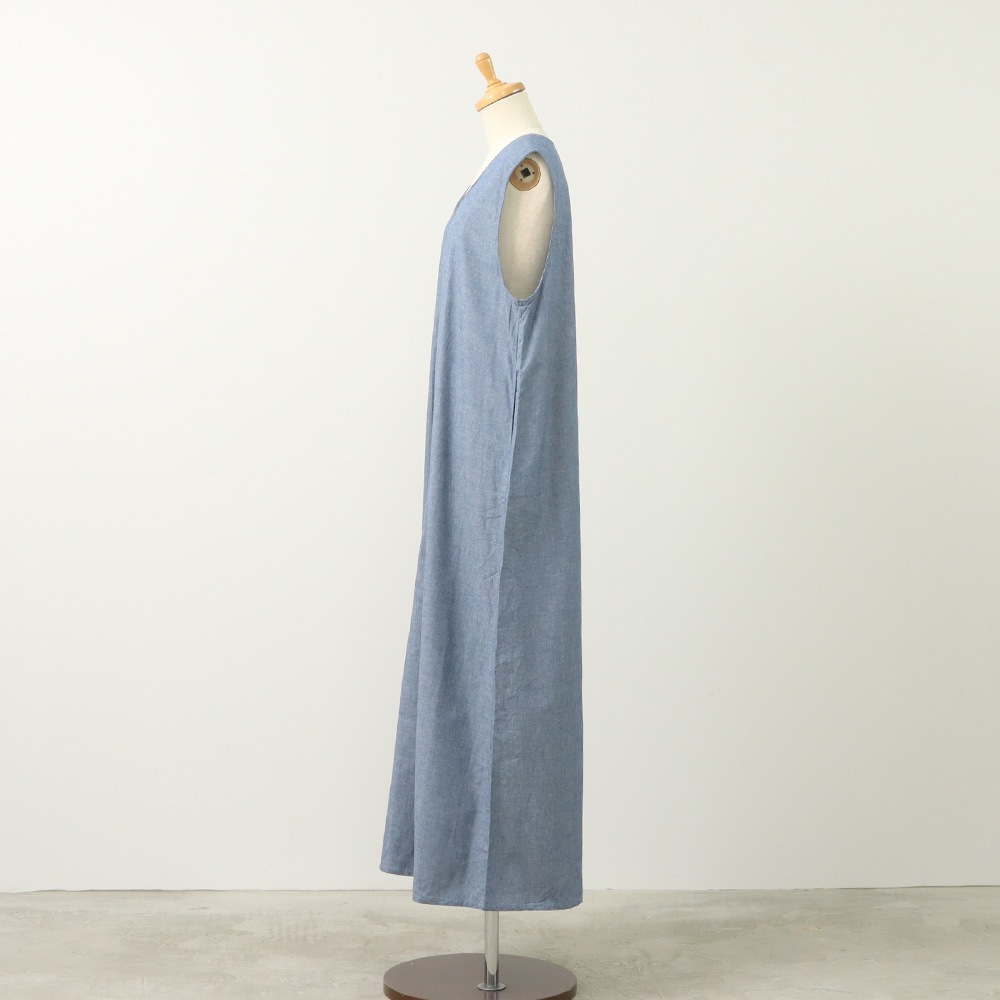 NARU(ナル) サマームラデニム ワイドサロペット 662810