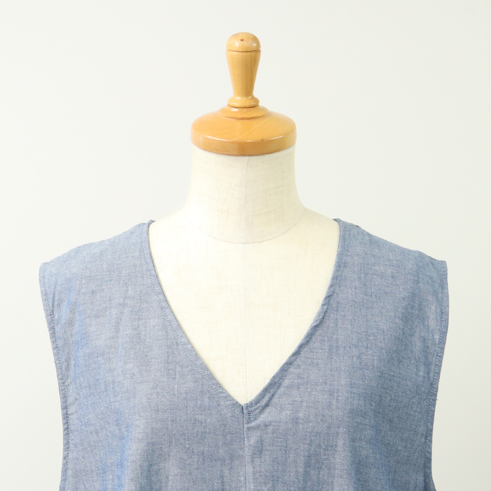 NARU(ナル) サマームラデニム ワイドサロペット 662810