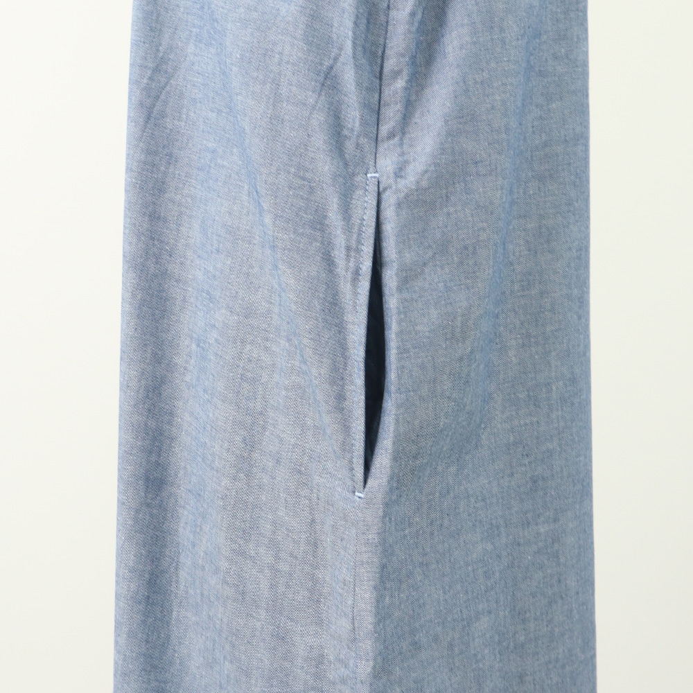 NARU(ナル) サマームラデニム ワイドサロペット 662810