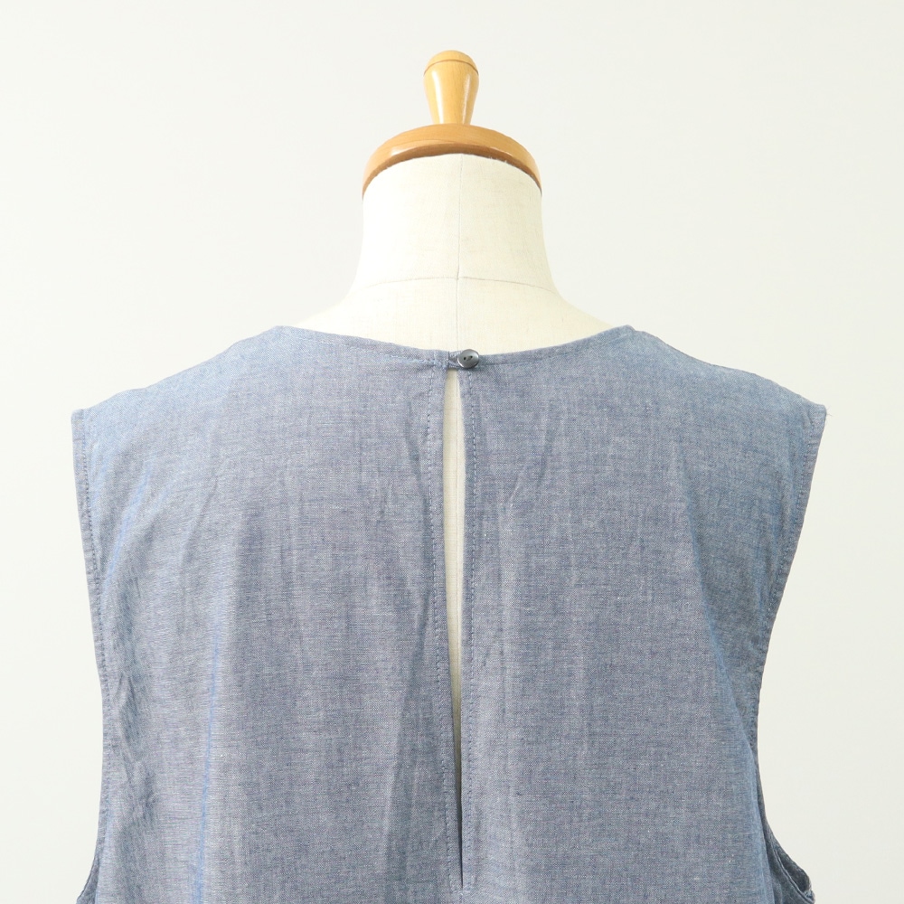 NARU(ナル) サマームラデニム ワイドサロペット 662810