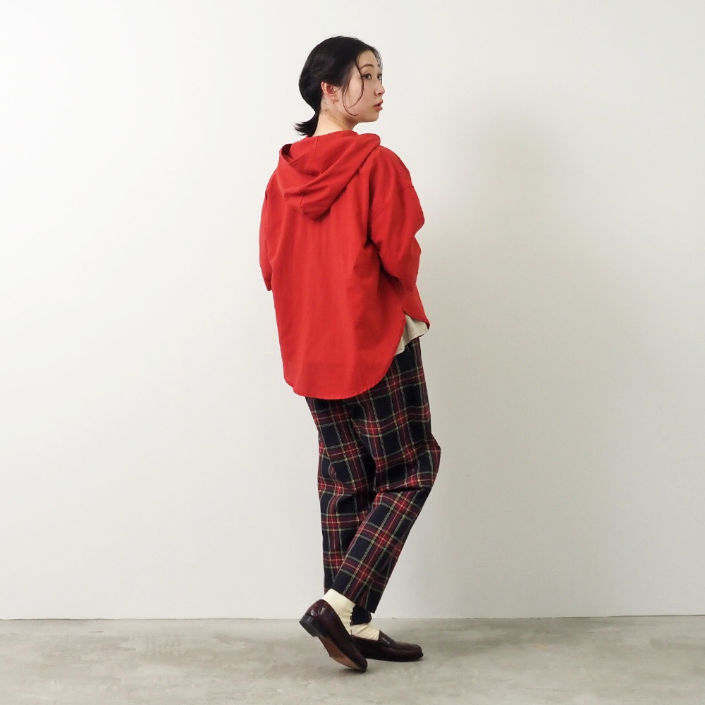 NARU(ナル) ふんわりローン フーディーシャツ 661926