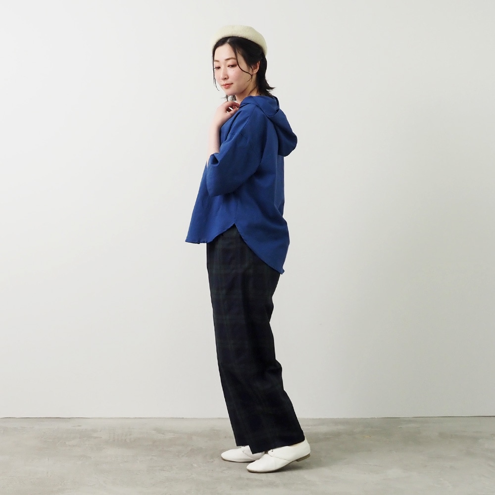 NARU(ナル) ふんわりローン フーディーシャツ 661926