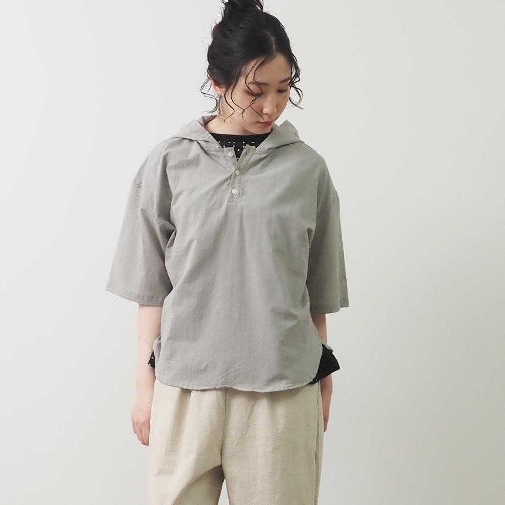 NARU(ナル) ふんわりローン フーディーシャツ 661926