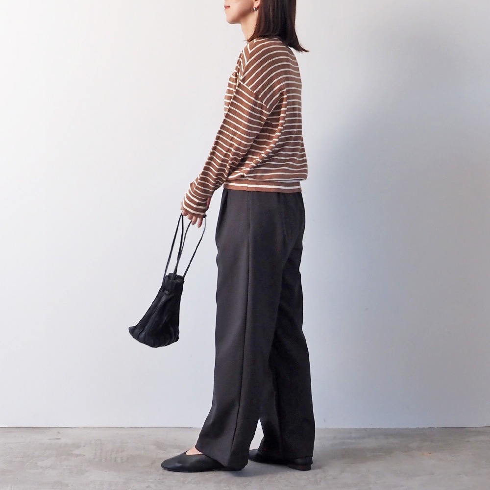 NARU(ナル) LANATEC-ECOツイルストレッチ イージーパンツ 656915