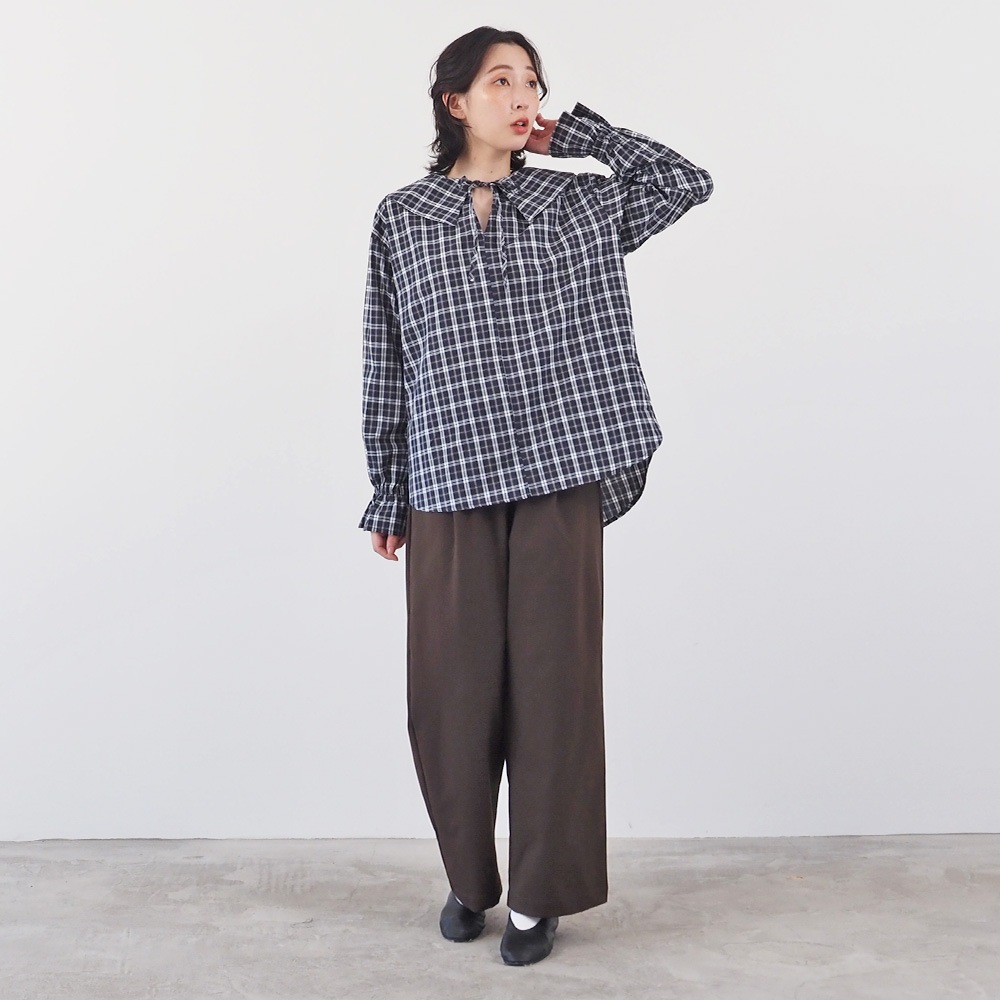 NARU(ナル) LANATEC-ECOツイルストレッチ イージーパンツ 656915