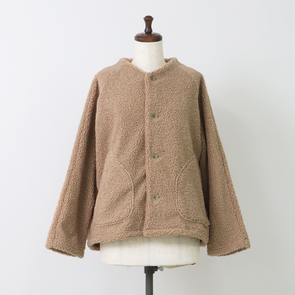 NARU(ナル) もこもこプードルパイル ラグランジャケット 666016