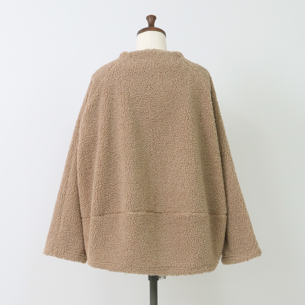 NARU(ナル) もこもこプードルパイル ラグランジャケット 666016