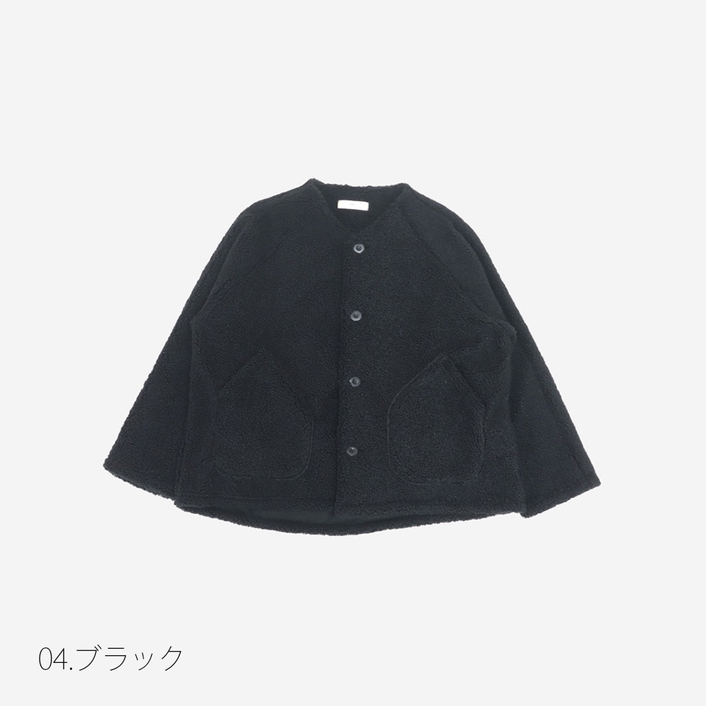 NARU(ナル) もこもこプードルパイル ラグランジャケット 666016