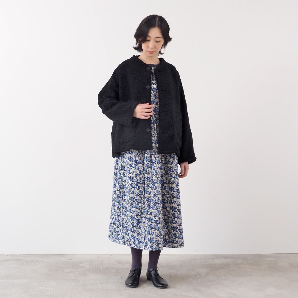 NARU(ナル) もこもこプードルパイル ラグランジャケット 666016