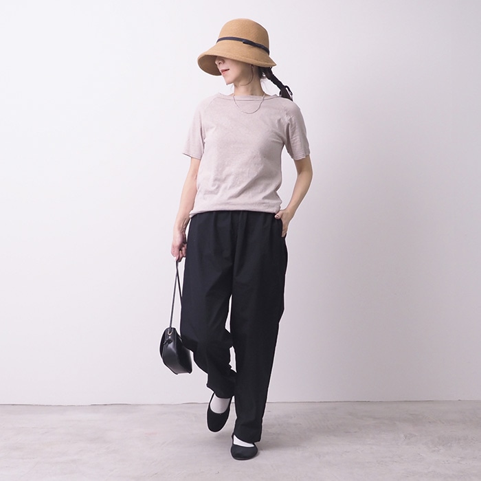 NARU(ナル) ムラ糸リサイクル天竺ラグランTシャツ 648002