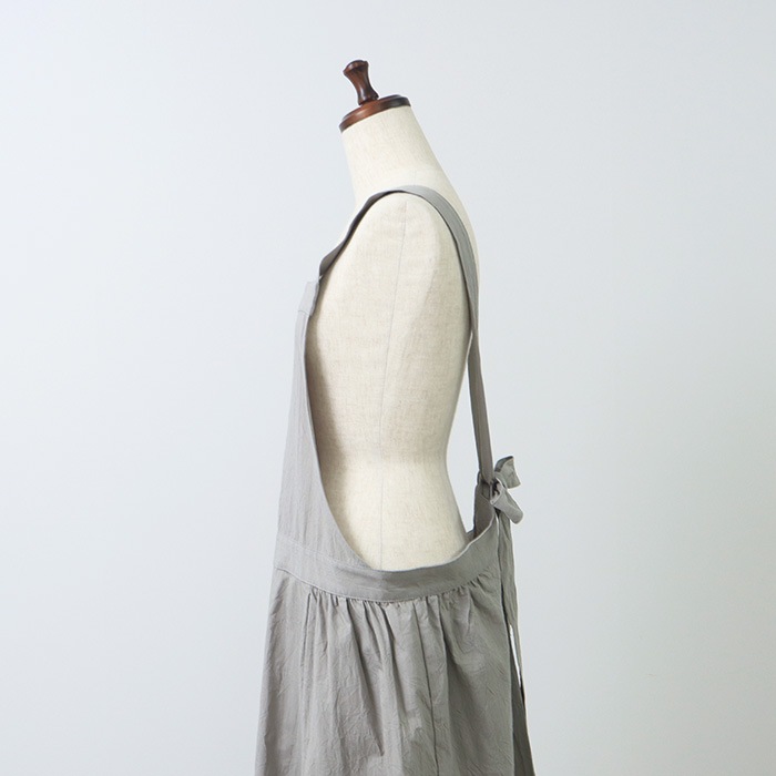 NARU(ナル) 20sシーチングハンドワッシャー エプロンスカート 649888