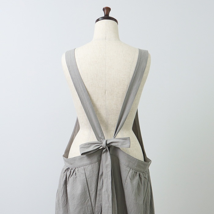 NARU(ナル) 20sシーチングハンドワッシャー エプロンスカート 649888