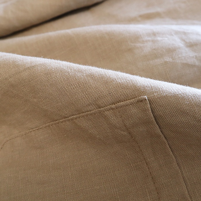 NARU(ナル) 40フレンチリネン ポケットワンピース 655830