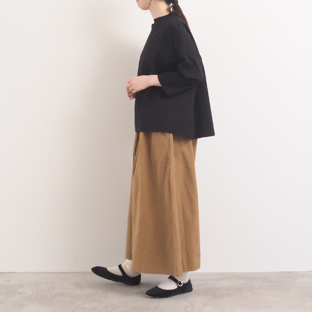 NARU(ナル) スーピマコットンポンチ ワイドT7分袖 661241