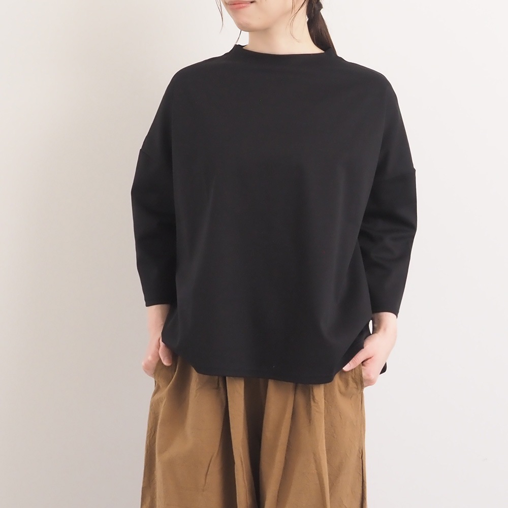 NARU(ナル) スーピマコットンポンチ ワイドT7分袖 661241