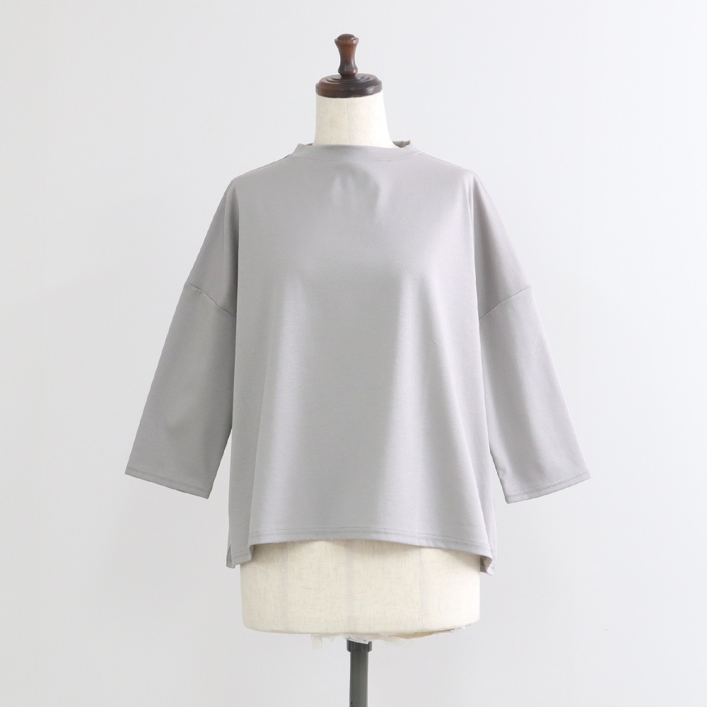 NARU(ナル) スーピマコットンポンチ ワイドT7分袖 661241