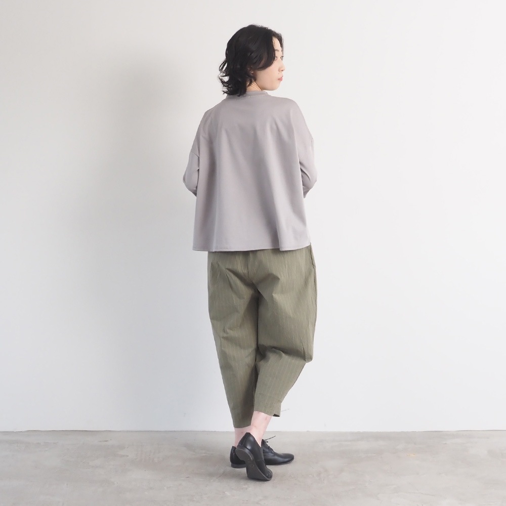 NARU(ナル) スーピマコットンポンチ ワイドT7分袖 661241