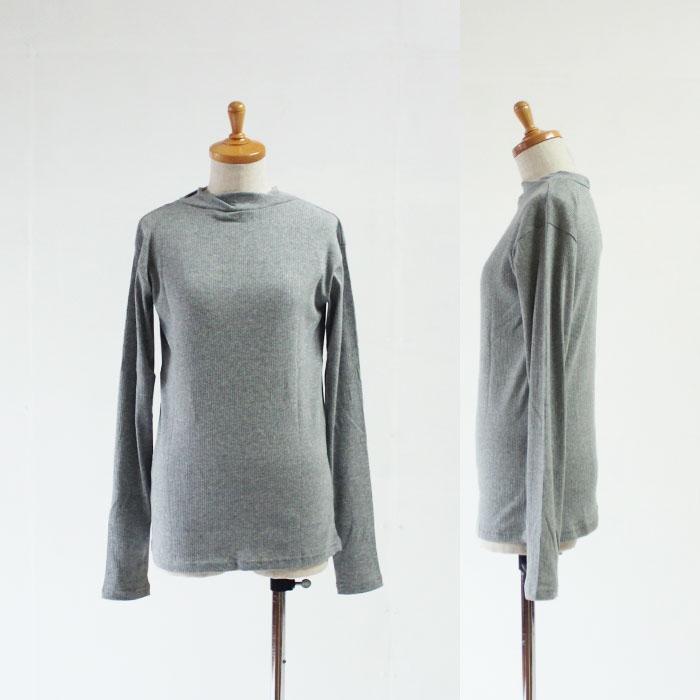 NARU(ナル) 40/-スーピマアックスボンバーニット 636231