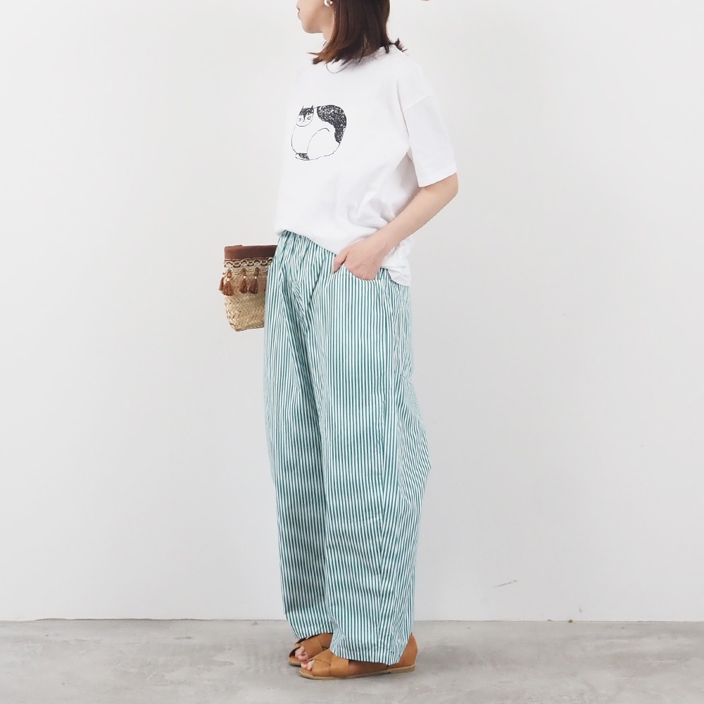 NARU(ナル) emoemo様コラボ ナチュラルソフト天竺 nekoTシャツ 667007