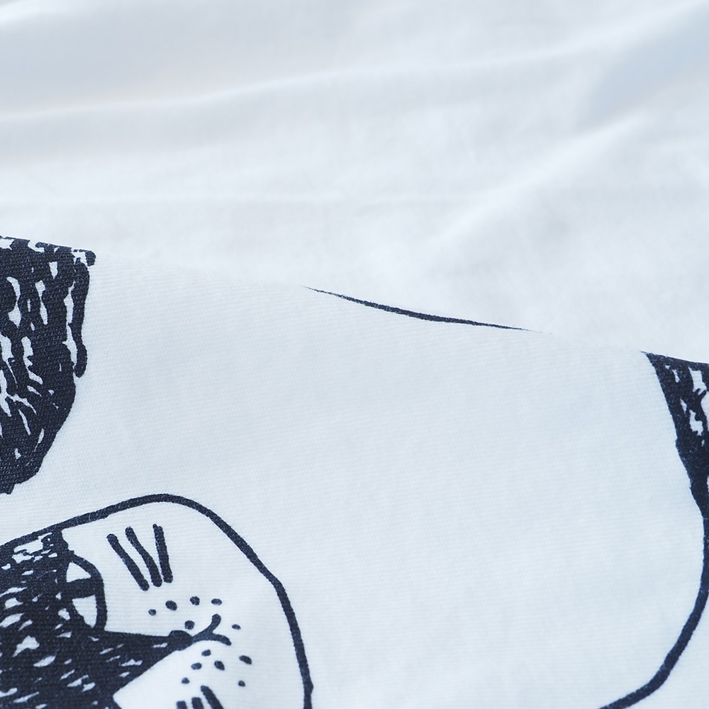 NARU(ナル) emoemo様コラボ ナチュラルソフト天竺 nekoTシャツ 667007