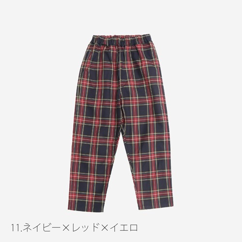 Y92) NARU(ナル) 高密度ギャバチェック コージーパンツ NARU(ナル) 高密度ギャバチェック コージーパンツ 662916 | 新着