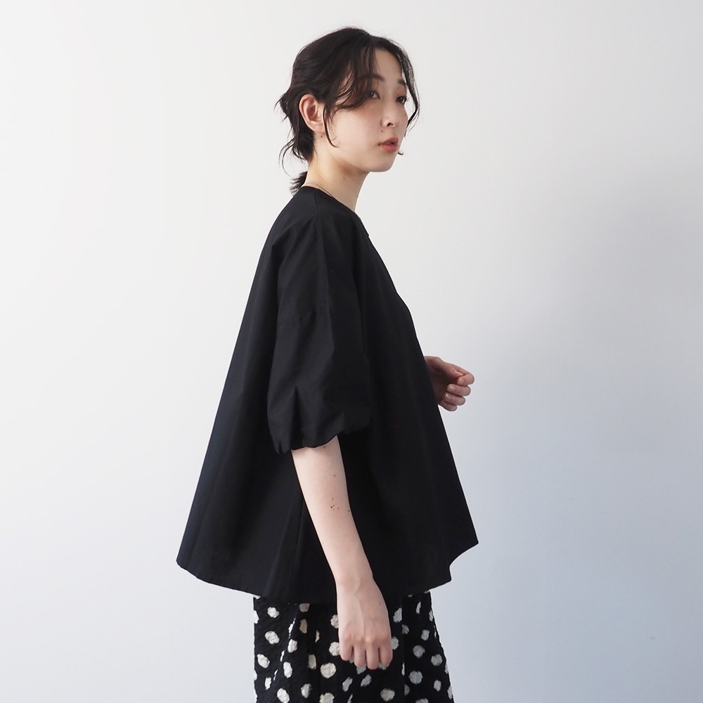 NARU(ナル) エッセンシャルブロード バルーンスリーブシャツ 667911