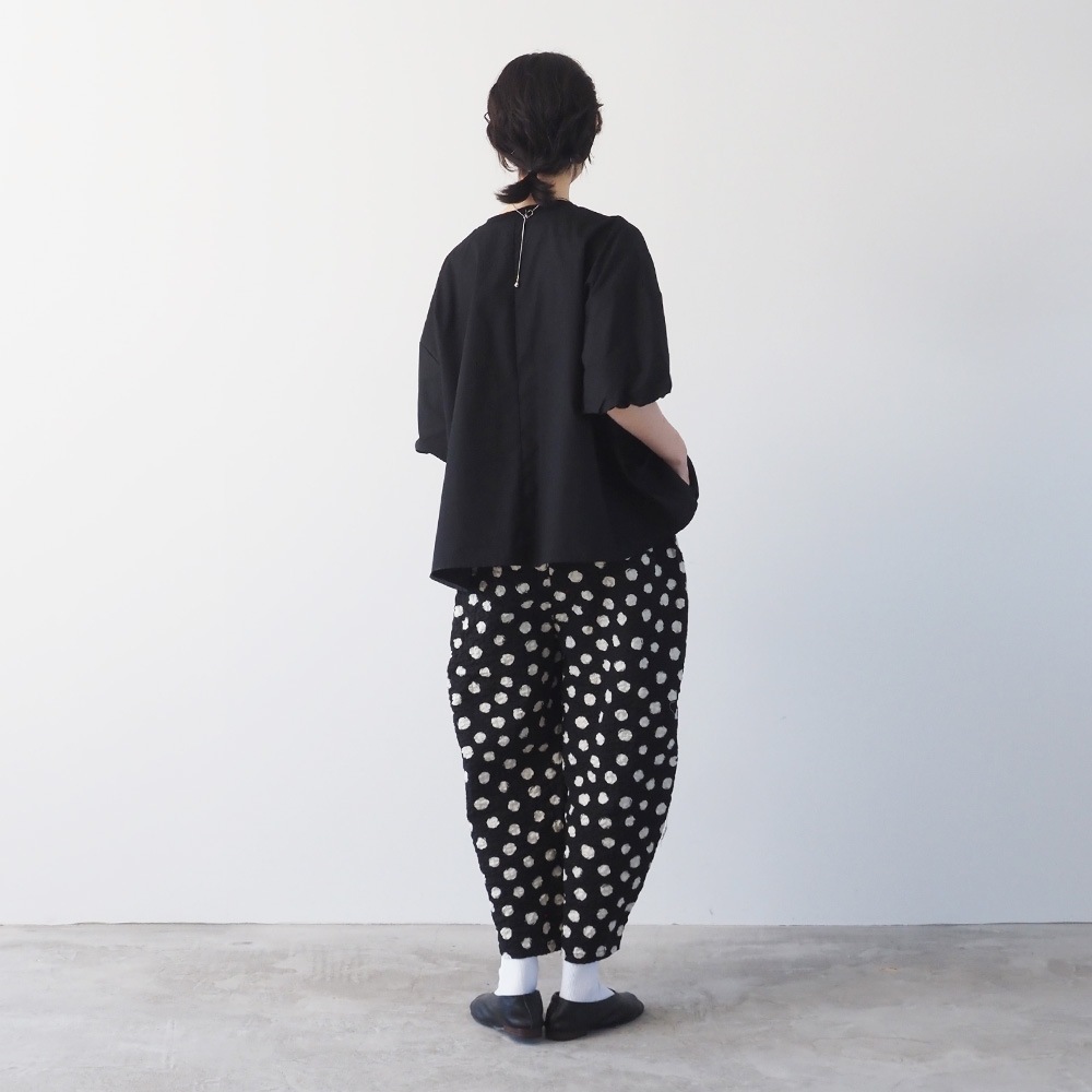 NARU(ナル) エッセンシャルブロード バルーンスリーブシャツ 667911