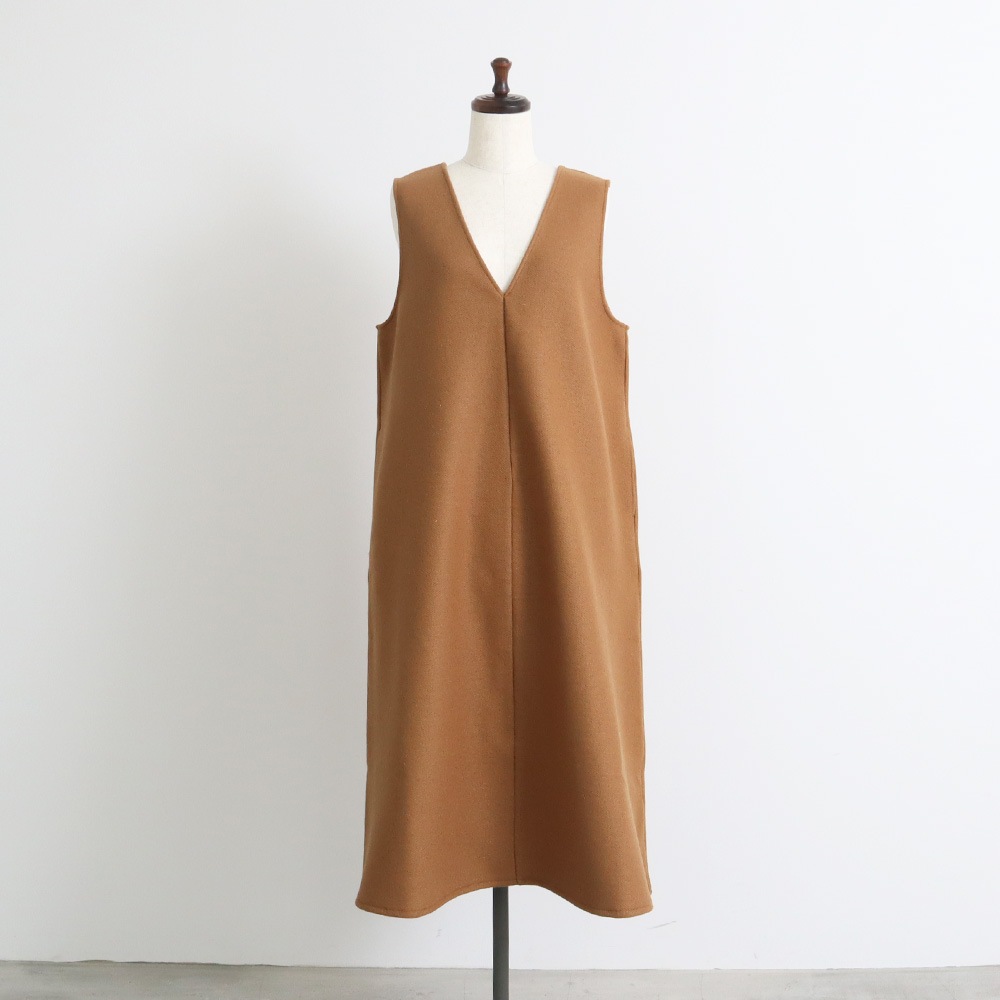 NARU(ナル) メルトンウール ジャンパースカート 665896