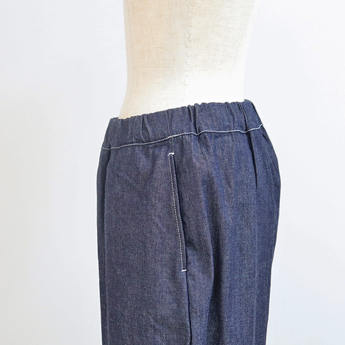 NARU(ナル) 8ozムラデニム エッグパンツ 647125